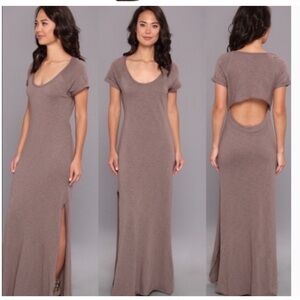 Free People Beach Odessa Maxi Dress Taupe Small